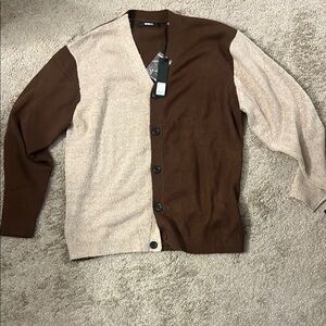 Brand New Sweater Sz XL Brown Fashion Nova